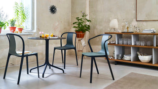 Vitra Belleville Chair Plastic stoel, pre-loved, productbeeld 3