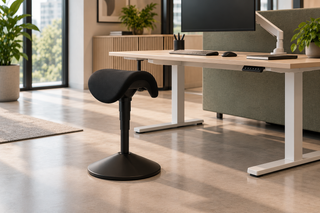 Rovo Surf 3640 ergonomic stool at a modern office workstation