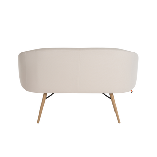 Banquette Mobitec Neo B0752 en bouclette écrue, vue de dos