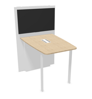 Configuratieweergave van de Buronomic Visio hub multimediatafel
