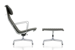 Aluminum Chair EA 125 footstool