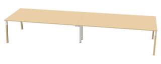 Pop woody vergadertafel