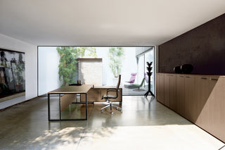 Velvet hanging desk