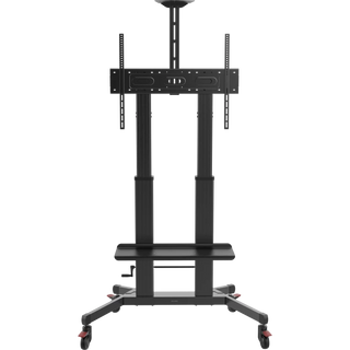 Vision VFM-F27 mobile display stand with manual height adjustment
