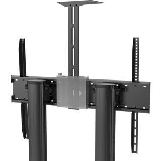 Vision VFM-F27 mobile display stand with manual height adjustment