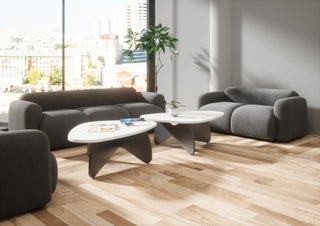 Buronomic Galet salontafels in zwart en wit