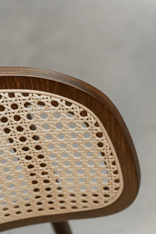 Titus dining chair cane seat