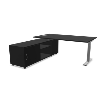 Envol Manager sit-stand desk with left-hand B-Box