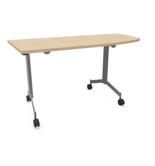 Eureka rounded conference table 150x70