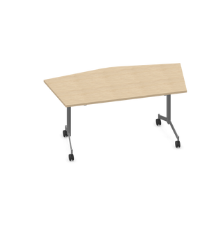 Eureka table de réunion trapèze